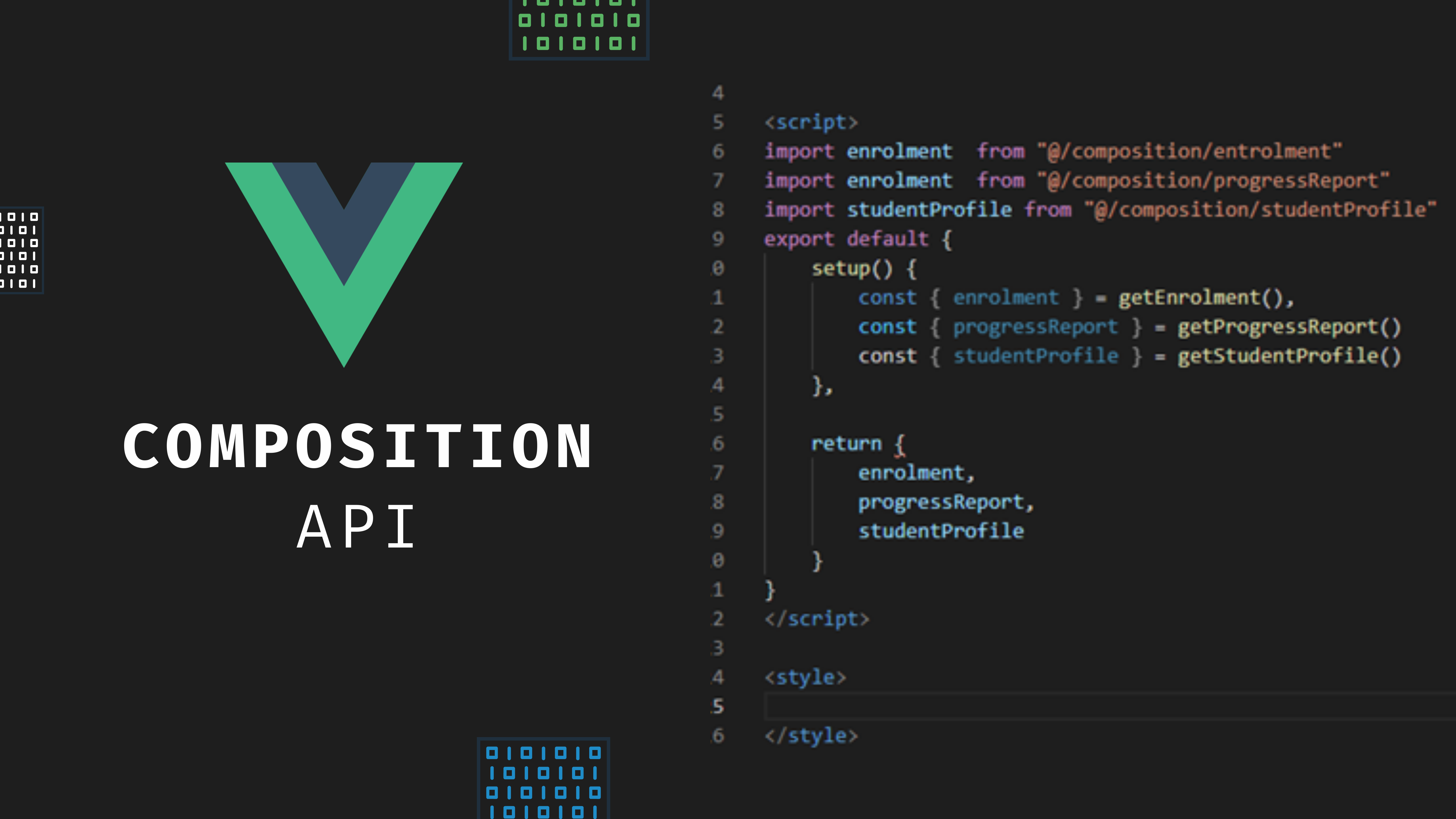 Vue Js Composition API and Component Reusability